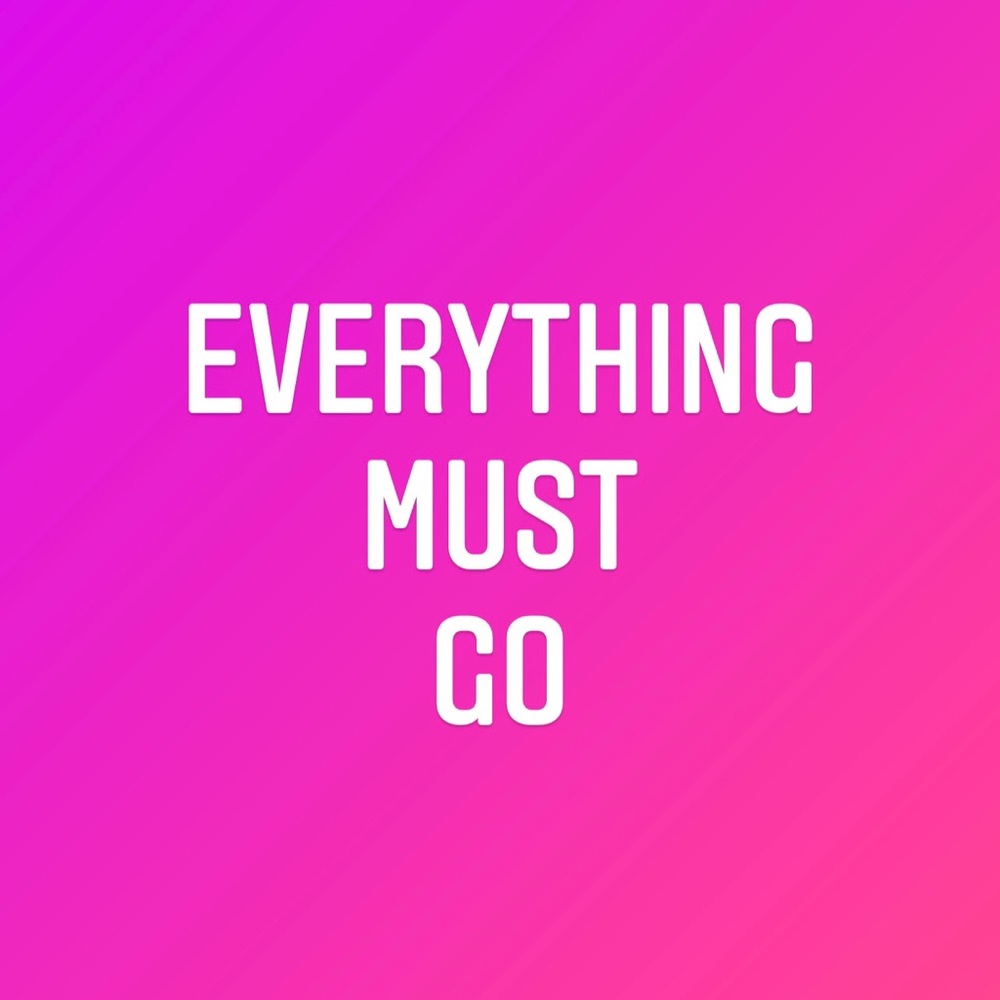 Make an offer now! Everything must go.